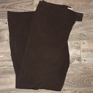 Loft Stretch Trousers Wide Leg Cuffed